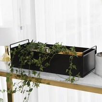 국내제작 플랜트박스 핸디형(BLACK/WHITE), 블랙