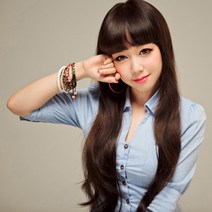 반가발 소프트 볼륨매직_슈페리어원사, 색상:모델착용컬러