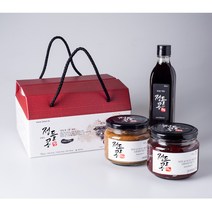 정들콩 된장 선물세트(된장450g+고추장450g+간장300ml), 1200g, 1세트