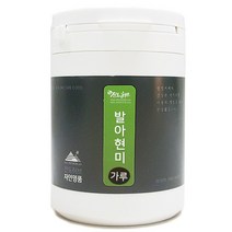 국내산 새싹발아분말 보리 밀 현미 검은콩 옥수수 팥, 발아현미분말 350g (통 제품)