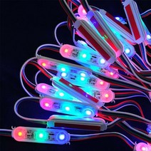 LED 3구 뱅뱅이 RGB모듈 간판 경관 조명 방수형, RGB 뱅뱅이 모듈(50개 묶음)-LU, 없음