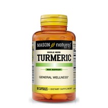 매이슨네츄럴스 강황 캡슐 글루텐 프리 무설탕, 60개입, 1개