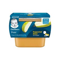 거버 어린이 액상 식품 56g 2개입, 1개, 배(Pear)