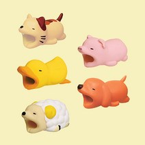 윤이나몰 귀여운 동물캐릭터 단선방지용 케이블보호캡(36종), 코끼리(0013)