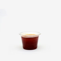 더팩 DC 소스컵 0.95온스 28ml (평면뚜껑포함) 일회용용기, 100개, 1세트