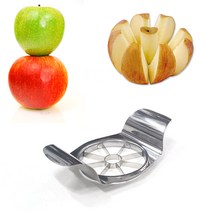 일본 펄 금속 올 스텐 사과커터기 사과컷팅기 애플커터 균등 컷