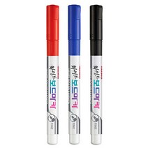 모나미 화이트 보드마카 FINE 세필 가는글씨 1다스, 파랑(12개입)