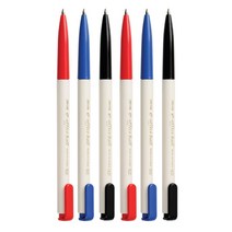 자바펜 자바 e-오피스 볼펜 유성펜 0.7mm (1다스 12개입), 02.청색 0.7mm(12개입)