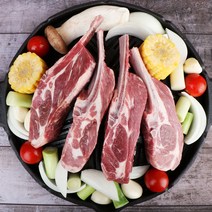 [하이마블] 호주청정램 고급 양갈비 숄더랙 400g 캠핑 바베큐 홈파티, 1개, 숄더랙 400g (냉동)
