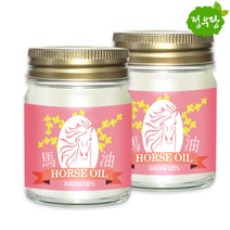 정우당 100% 제주마유 마유크림 (000853), 90g, 2개