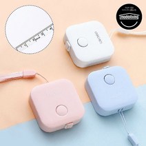 모두리빙 파스텔 달콤한 다이어트 바른치수 피팅 자동줄자, 1p