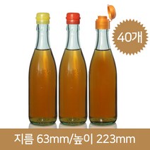 청참기름350ml 40개, 40개 1BOX[무료배송], 빨강반 노랑반
