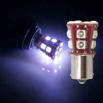 삼항LED 5050 1칩 14발 LED전구 램프 깜빡이등 브레이크등, 24V 싱글 7000K 화이트LED, 1개