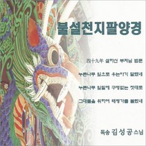 1CD_김성공스님-불설천지팔양경/팔양경/화엄경약찬계/불경/불교음악/불교/사은품CD증정