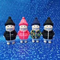 수제몰드 서있는 패딩지방이 ( 2D ) # 지방이몰드 모자쓴지방이