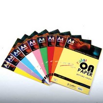 상우 A4 칼라OA용지 칼라복사지 80g S시리즈, 25매입, S40 제비꽃색