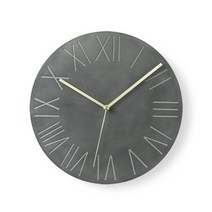 우드스튜디오알프 [CONCRETE] ROMAN CLOCK - Dark, 색상