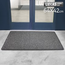 루카스 20mm 엣지코일 발매트 현관매트 출입구매트, LU-엣지코일 현관매트-레드