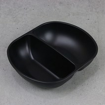 먹토 멜라민 양면기 짬짜면 업소용 접시