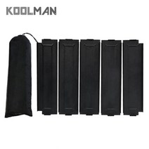 KOOLMAN(쿨맨) 초경량 익스텐드 시스템 캠핑테이블 블랙, 선택2. 플레이트 블럭 B