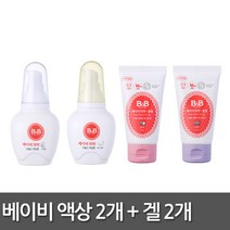 비앤비 베이비 액상 80g 2개 +겔 60g2개 치약