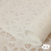 한결한지 전통한지 한지 다양한지, 42.낙수지, 03.하트무늬