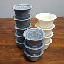 이로홈 NEW 냉동밥 보관용기 햇반용기 1호(12)세트 2호(8)세트, 이로홈쿡앤밥 1호(12개)-그레이