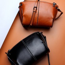 윤휘 JD 소가죽 숄더백 L7032 (3Colors)