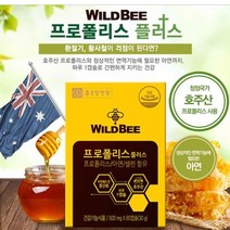 종근당건강 와일드비 프로폴리스 60캡슐, 1박스