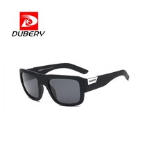 DUBERY D720 남녀선글라스 편광렌즈 레저용 라이딩용 낚시용 등산용, 1.BLACK