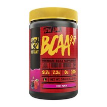 뮤턴트 BCAA 9.7 프루트 펀치 맛, 348g, 1개