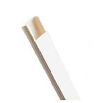 전선몰딩 사각 흰색 소 1P PVC 전선보호대 선정리, 1개
