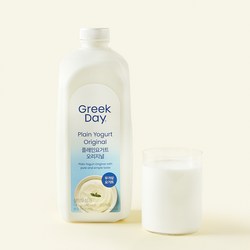 [로켓프레시] 그릭데이 플레인 요거트 오리지널, 1.8L, 1개