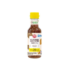 오뚜기 오리엔탈 저칼로리 드레싱 320g 가정용 다이어트용, 320g, 4개