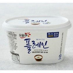 빙그레 요플레 플레인 화이트 (달지않은 요거트) 430g x 6개