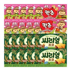 씨리얼 초코 42g 10개 + 칸쵸 54g 10개 (내 이름을 찾아라 2탄)