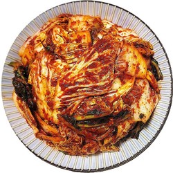 100% 모든재료 국내산 겉절이 배추 김치 당일제조, 1개, 3kg