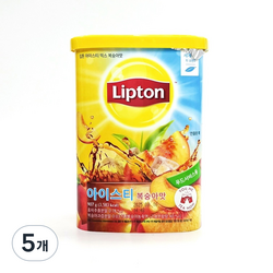 립톤 아이스티 분말 복숭아맛, 907g, 1개입, 5개