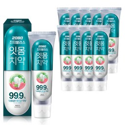 2080 진지발리스 허벌민트 잇몸치약, 건강한 치아를 위한 최고의 선택!