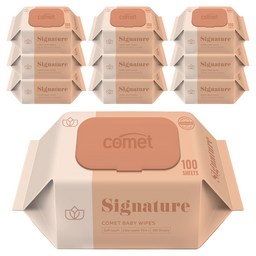 아기 피부를 위한 최고의 선택! 코멧 저자극 시그니처 아기물티슈 리뷰