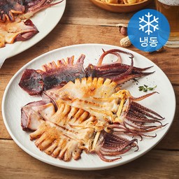 바다온 포항시 인증 구룡포건조 원양산 반건조 오징어 5미 (냉동) – 맛과 품질을 동시에!