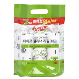 스카치브라이트 실속형 멀티팩 테이프 클리너 리필 7p, 가성비 최고의 청소 도구