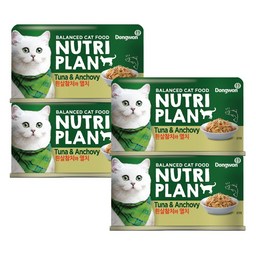 동원뉴트리플랜 고양이 간식 습식캔
