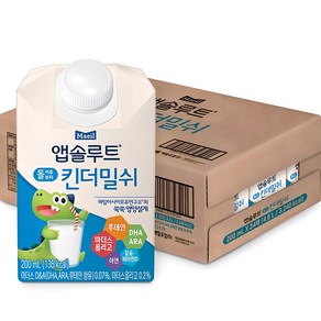 앱솔루트 킨더밀쉬, 200ml, 24개