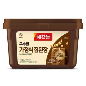 해찬들 구수한 가정식 집된장, 3kg, 1개