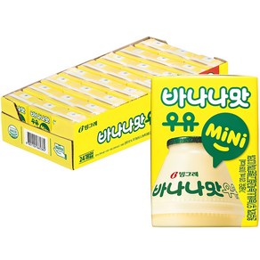 빙그레 바나나맛우유 mini 120ml, 24개