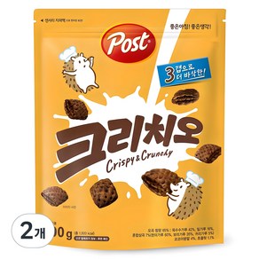 포스트 크리치오 시리얼, 500g, 2개