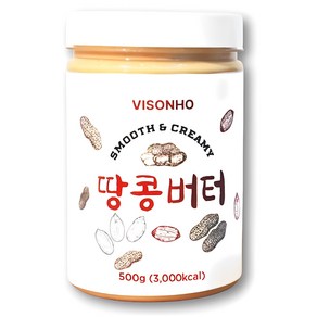 비소뉴 땅콩버터, 500g, 1개