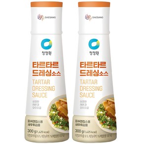 청정원 타르타르 드레싱 소스, 300g, 2개