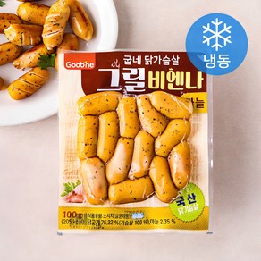 굽네 닭가슴살 그릴 비엔나 마늘 (냉동)